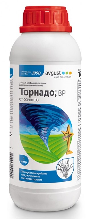 Купить отраву для сорняков - гербицид Торнадо ВР (1 литр) в  интернет-магазине Газоновком