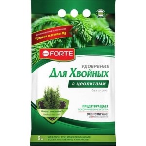 Купить удобрение Bona Forte для хвойных, с цеолитами (5 кг) винтернет-магазине Газоновком