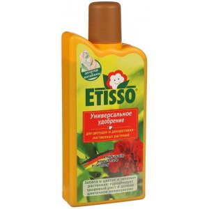 Удобрение Etisso универсальное, для лиственных и цветущих растений (500 мл)