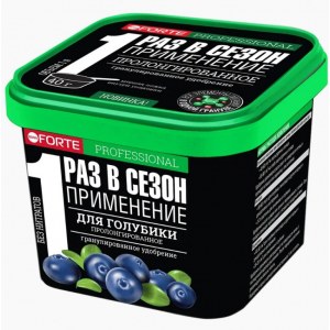 Удобрение Bona Forte водорастворимое для голубики, с биодоступным кремнием (ведро 1 л)