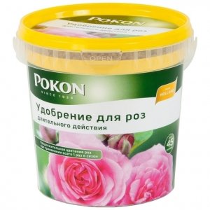 Удобрение длительного действия Pokon для роз, 900 гр