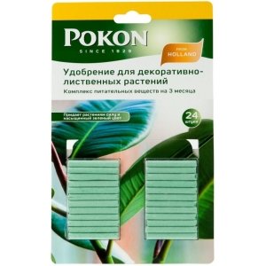 Удобрение Pokon для декоративных растений, 24 палочки